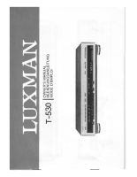 Luxman T-530-Owners-Manual